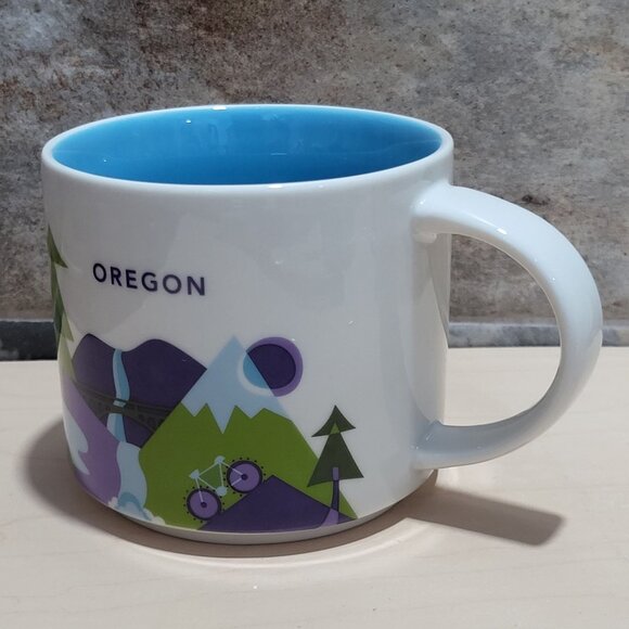 Starbucks You Are Here Oregon Coffee Mug 2017 - Picture 7 of 10
